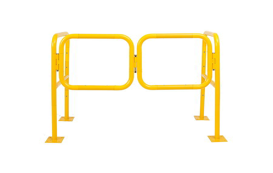 Customised Double Safety Railing With Doors